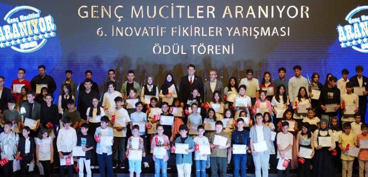 GENÇ MUCİTLER ÖDÜLLERİNİ ALDI