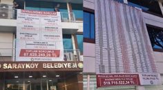 SARAYKÖY’DE BORÇ 67,6 MİLYON