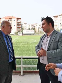 YEŞİLKÖY SPOR TESİSİ YENİLENİYOR