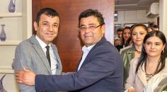 CHP MERKEZEFENDİ’DEN BAŞKAN ÇAVUŞOĞLU’NA ZİYARET