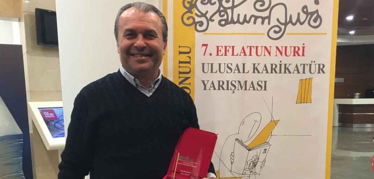 ÖDÜLLÜ KARİKATÜRİSTE BÜYÜKŞEHİR’DE ÖNEMLİGÖREV