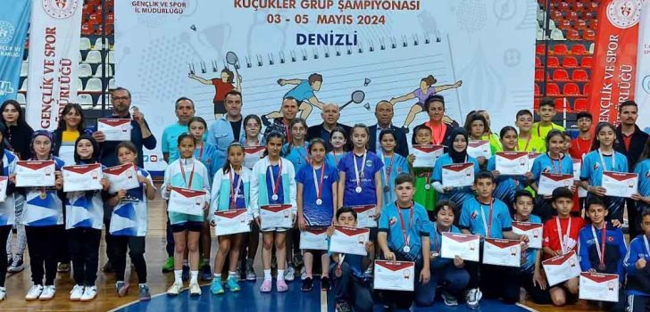 BADMİNTONTA ŞAMPİYON RAKETLER BELLİ OLDU