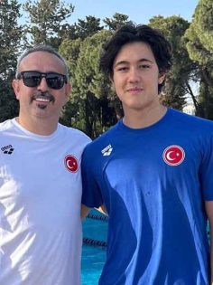 DENİZLİLİ MİLLÎ SPORCU AHMET METE MADALYALARLA DÖNDÜ