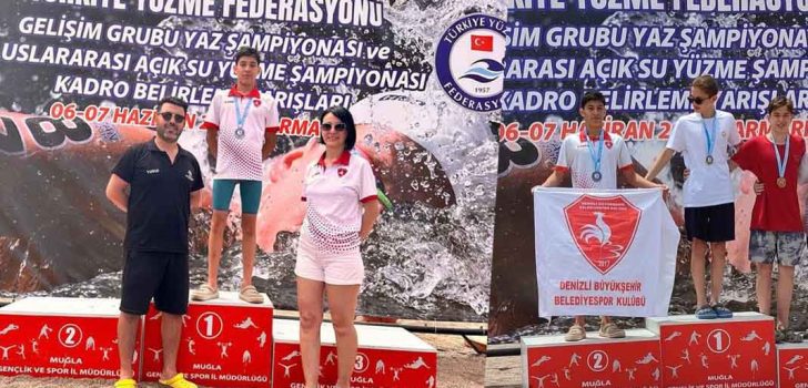 DENİZLİLİ YÜZÜCÜLER MİLLÎ TAKIM KADROSUNDA