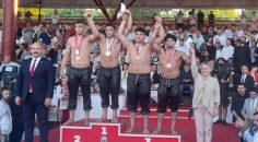 MERKEZEFENDİ’NİN SPORCUSU GÜREŞLERDEN DERECE İLE DÖNDÜ