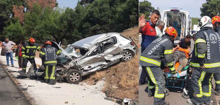 TAVAS’TA KAZA: 3 YARALI