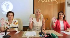 MECLİSTE ELDİVENLİ EYLEM