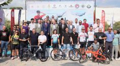 BİSİKLET YARIŞLARINDA ÖDÜLLER SAHİPLERİNİ BULDU