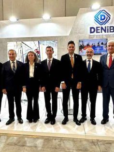 DENİB, FUARDA DOĞAL TAŞ SEKTÖRÜNÜ TEMSİL EDİYOR
