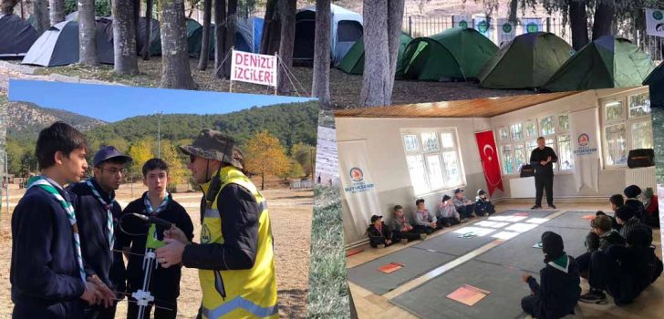 İZCİLER KAMPTA BULUŞTU