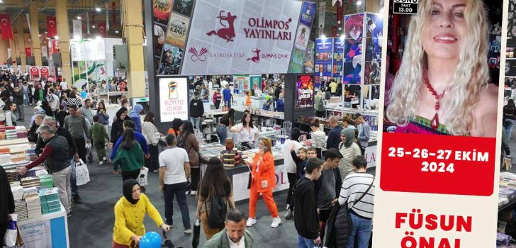 KİTAP FUARINA YAZAR YAĞMURU