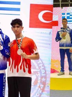 DENİZLİLİ MUHAMMED AVRUPA ÜÇÜNCÜSÜ