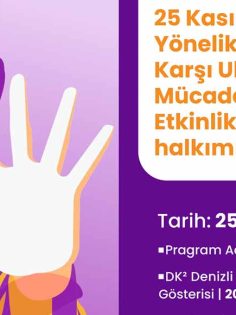 MERKEZEFENDİ BELEDİYESİ’NDEN 25 KASIM’A ÖZEL ETKİNLİK