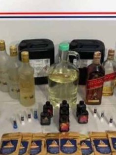 YILBAŞI ÖNCESİ KAÇAK ALKOL ÜRETENLER YAKALANDI