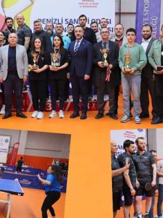 DSO MASA TENİSİ TURNUVASINDA ÖDÜLLER DAĞITILDI