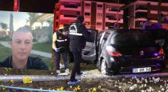 OTOMOBİL ANIT DUVARINA ÇARPTI: 1 ÖLÜ, 1 YARALI