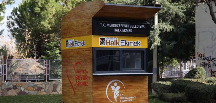 MERKEZEFENDİ HALK EKMEK BÜFELERİ İLÇE GENELİNE YAYILIYOR