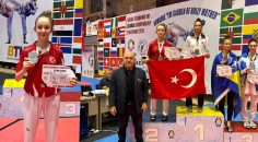 DENİZLİLİ TAEKWONDOCU CEYDA BALKAN İKİNCİSİ OLDU