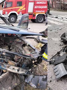 ÇAMELİ’DE ZİNCİRLEME KAZA: 3 YARALI