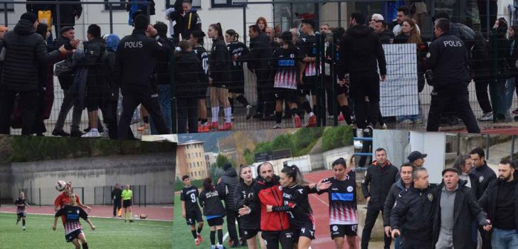 SULTANLARSPOR İLE ANTALYA ARASINDA MAÇ KARAKOLDA BİTTİ