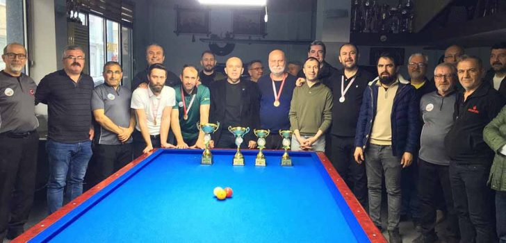 BİLARDONUN ŞAMPİYONLARI BELLİ