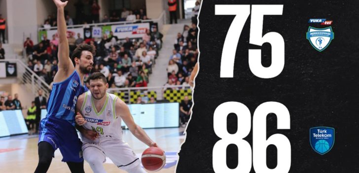 MERKEZEFENDİ BASKET’İN GÜCÜ YETMEDİ: 75-86