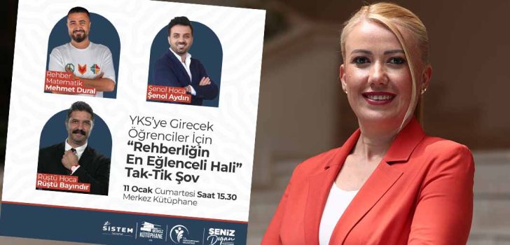 MERKEZEFENDİ BELEDİYESİ’NDEN YKS ADAYLARINA TAK-TİK ŞOV