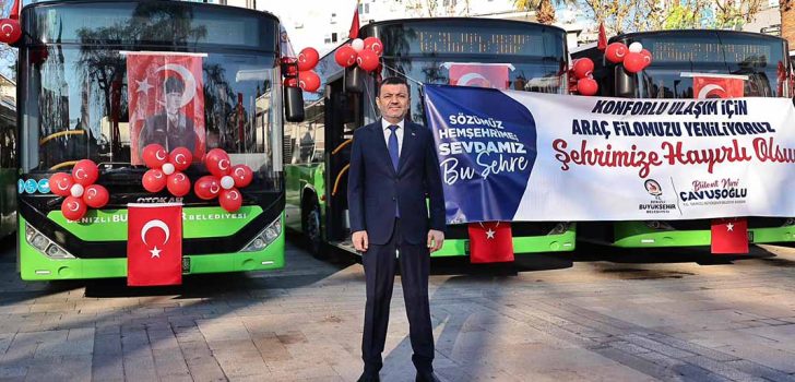BÜYÜKŞEHİR, 50 OTOBÜS DAHA FİLOSUNA KATACAK
