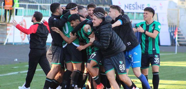 DENİZLİSPOR’UN HAKLI SEVİNCİ: 1-0