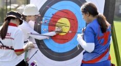 OKÇULAR AÇIK HAVADA YARIŞTI