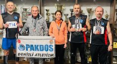 DENİZLİLİ ATLETLER MADALYALARLA DÖNDÜLER