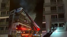 DENİZLİ’DE YANGIN KORKUTTU