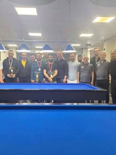 BİLARDO TURNUVASI TAMAMLANDI