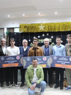 YARIŞMANIN KAZANANLARI BELLİ