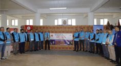 İYİLİK HAFTASINDA 560 RAMAZAN PAKETİ DAĞITILDI