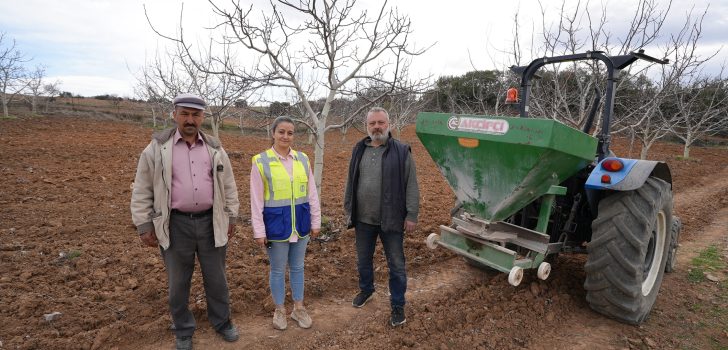 DENİZLİ’DE ÇİFTÇİNİN YÜZÜ BÜYÜKŞEHİRLE GÜLÜYOR