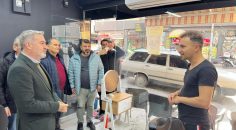 BAŞKAN ÖZPEK, MAHALLE ZİYARETLERİNE DEVAM EDİYOR