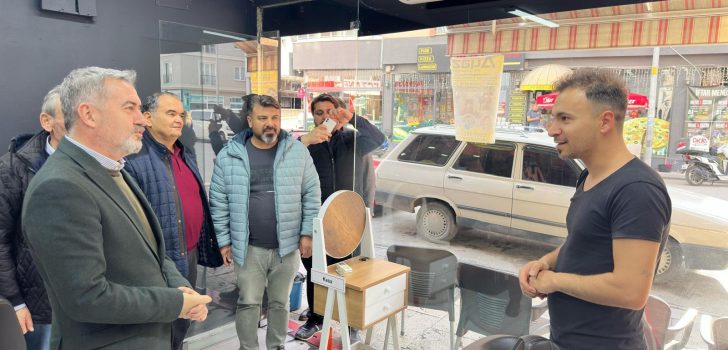 BAŞKAN ÖZPEK, MAHALLE ZİYARETLERİNE DEVAM EDİYOR