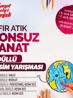 SIFIR ATIK TEMALI RESİM YARIŞMASI