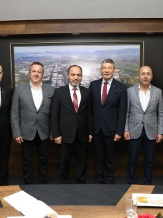 PAÜ REKTÖRÜ GÜNGÖR’DEN OSB’YE ZİYARET
