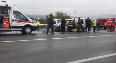 BULDAN’DA KAZA: 4 YARALI