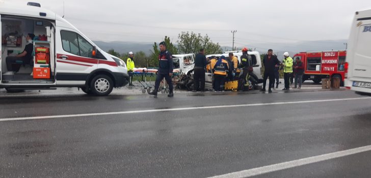 BULDAN’DA KAZA: 4 YARALI