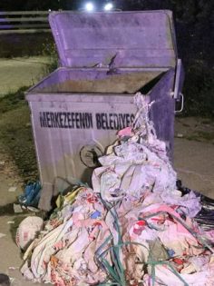 ÇÖPTEN BEBEK CESEDİ ÇIKTI