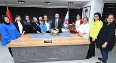 TEŞEKKÜR ETMEK İÇİN DTO’YU ZİYARET ETTİLER