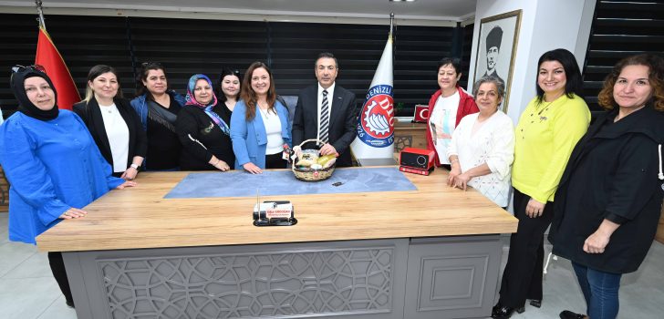 TEŞEKKÜR ETMEK İÇİN DTO’YU ZİYARET ETTİLER