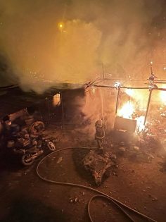 SARAYKÖY’DE YANGIN KORKUTTU