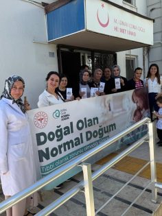 NORMAL DOĞUMUN ÖNEMİ ANLATILDI