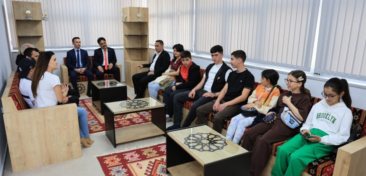 KARDEŞ ÜLKE AZERBAYCAN’DAN ÇAMELİ’YE 23 NİSAN ZİYARETİ