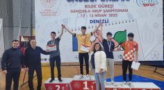 BİLEK GÜREŞİNDE İLK GÜN YARIŞMALARI SONUÇLANDI