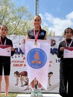 DENİZLİLİ ATLETLER TÜRKİYE ŞAMPİYONASI’NDA